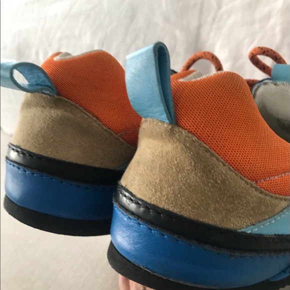 Men’s limited edition Moschino sneakers mixed colors size 42 - Picture 2 of 10